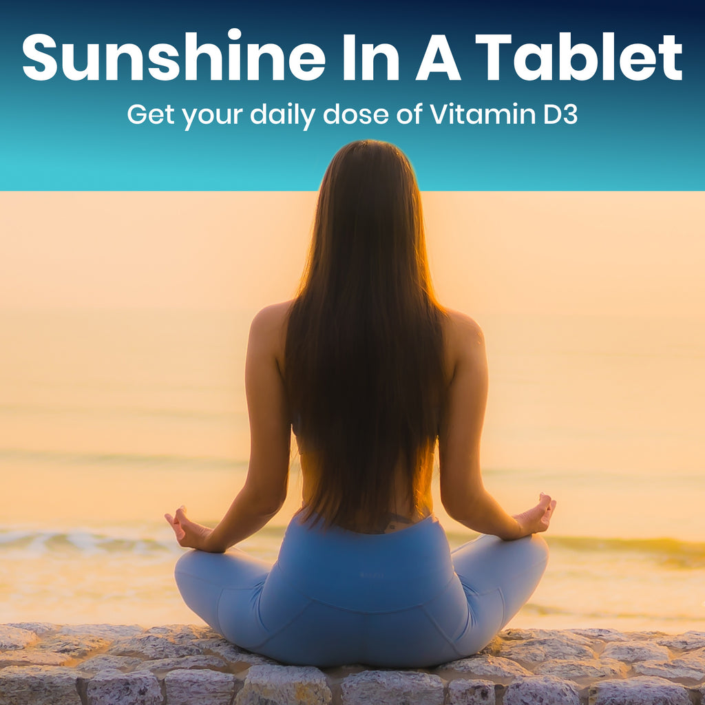 Vitamin D3 4000IU Tablets Vitamin D3 Supplements High Strength, UK Vit D