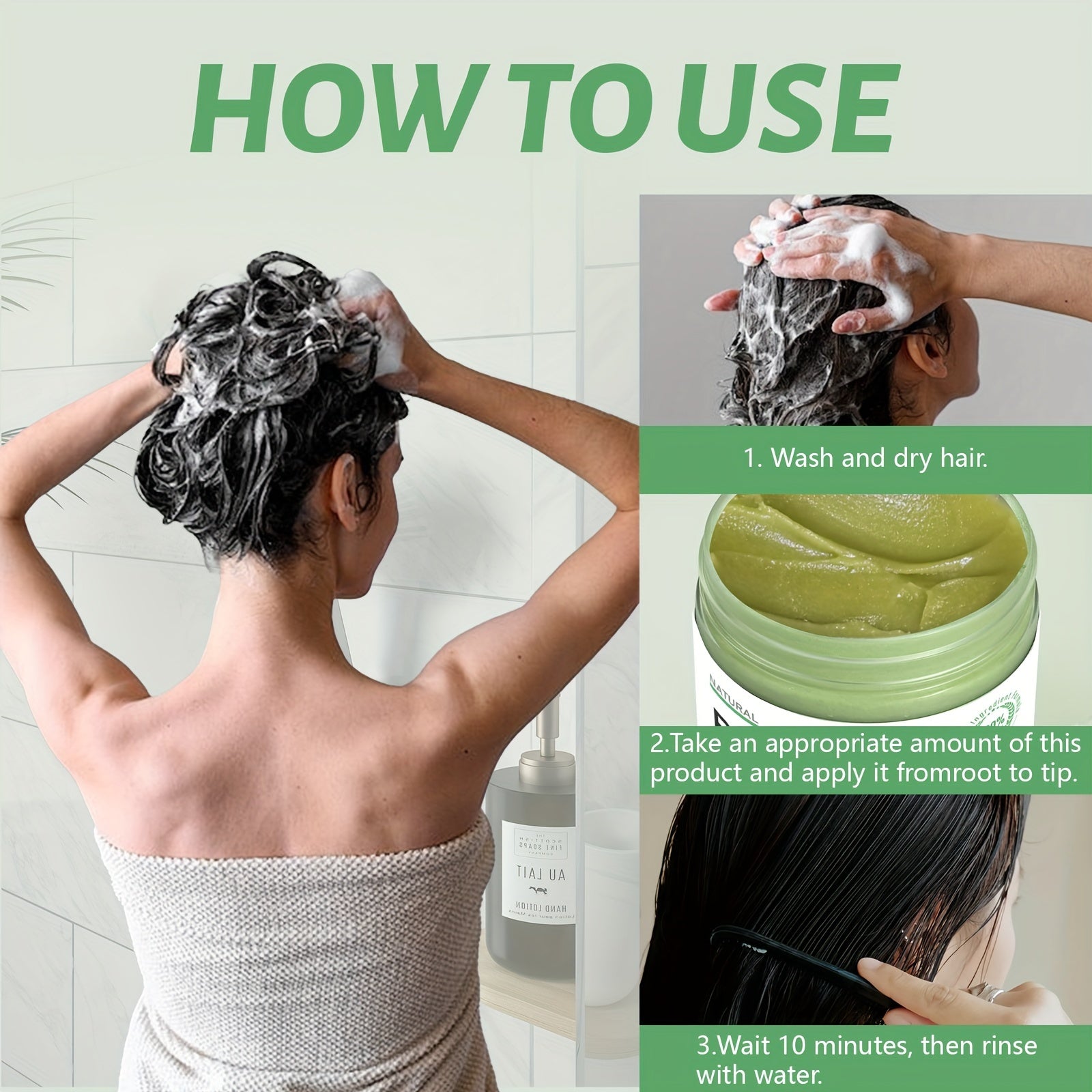 120g Honduras crude oil Batana oil - unrefined, repairing damaged hair and caring for hair shine. Suitable for moisturizing and hair care solutions for all hair types