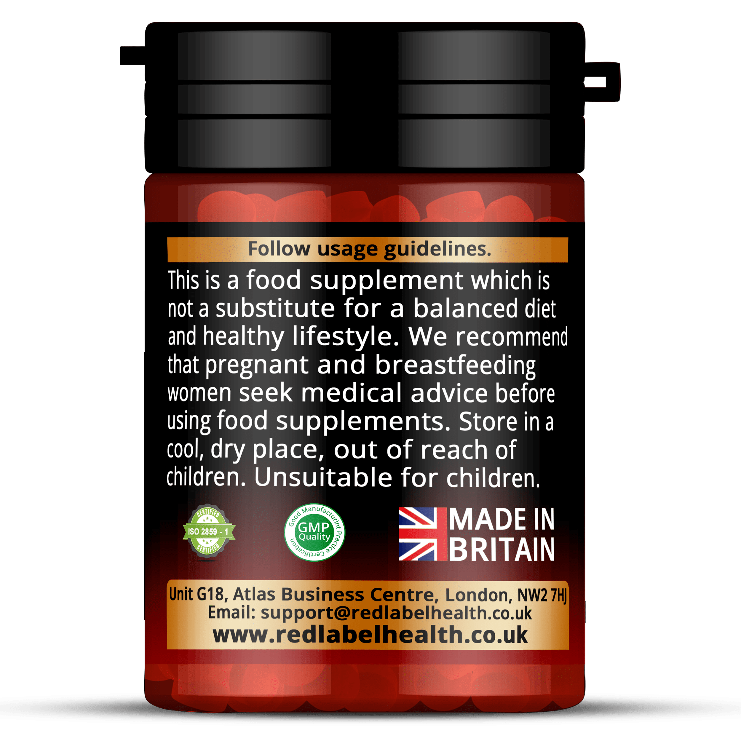 Vitamin B Complex 180 Tablets 6 Months Supply Contains All 8 Vitamins B in 1 Tablet, Vitamins B1, B2, B3, B5, B6, B12, Biotin Vegetarian & Vegan High Strength Vit B-Complex Tablets