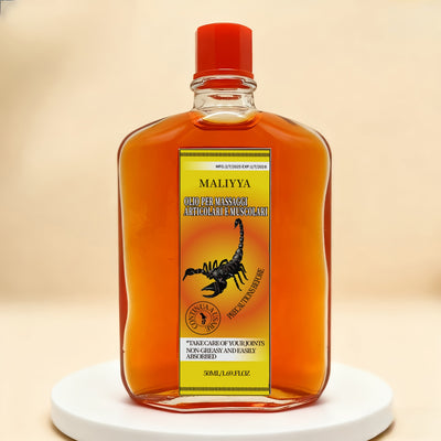 MALIYYA Joint & Muscle Warming Massage Oil (1.69 oz) – Lavender, Horse Oil & Vitamin E