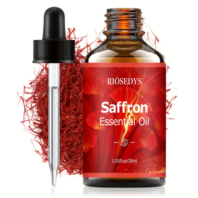 RIÔSEDYS Saffron Essential Oil – Pine Scent – For Diffusers, Humidifiers, Candles & DIY