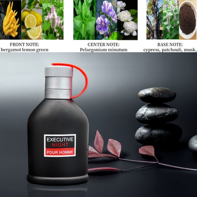 Premium Night Men’s Cologne – Elegant Floral, 100ml – Ideal Valentile Gift