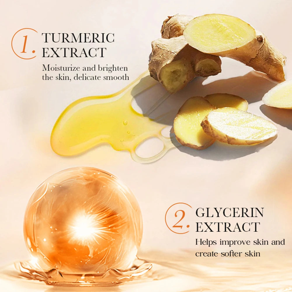 Turmeric Whitening Face Cream – Brightening, Wrinkle Repair & Moisturizing Anti-Aging Care