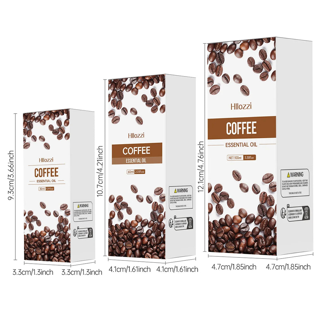 Coffee Essential Oil – Invigorating Aroma for Diffusers, Massage & Personal Care