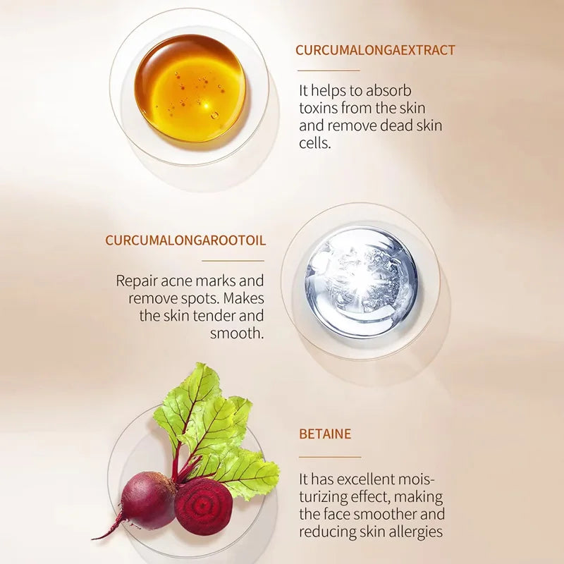 Turmeric Whitening Face Cream – Brightening, Wrinkle Repair & Moisturizing Anti-Aging Care