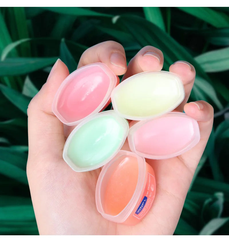 Moisturizing Lip Balm Set – 4/6/8pcs Natural Plant-Based Jelly Lip Care