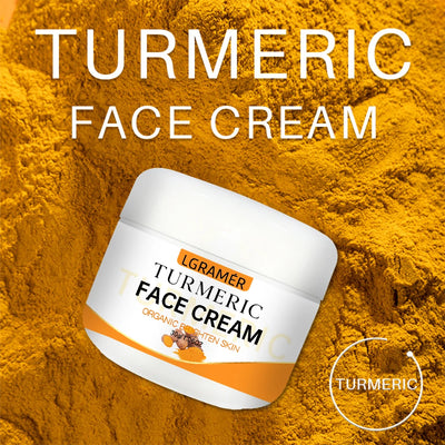 Turmeric Whitening Face Cream – Brightening, Wrinkle Repair & Moisturizing Anti-Aging Care