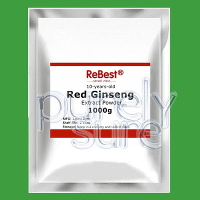 10-Year Aged Korean Red Ginseng Extract Powder – Premium Radix Ginseng, Aluminum Foil Pack, Wholesale for Global Distributors
