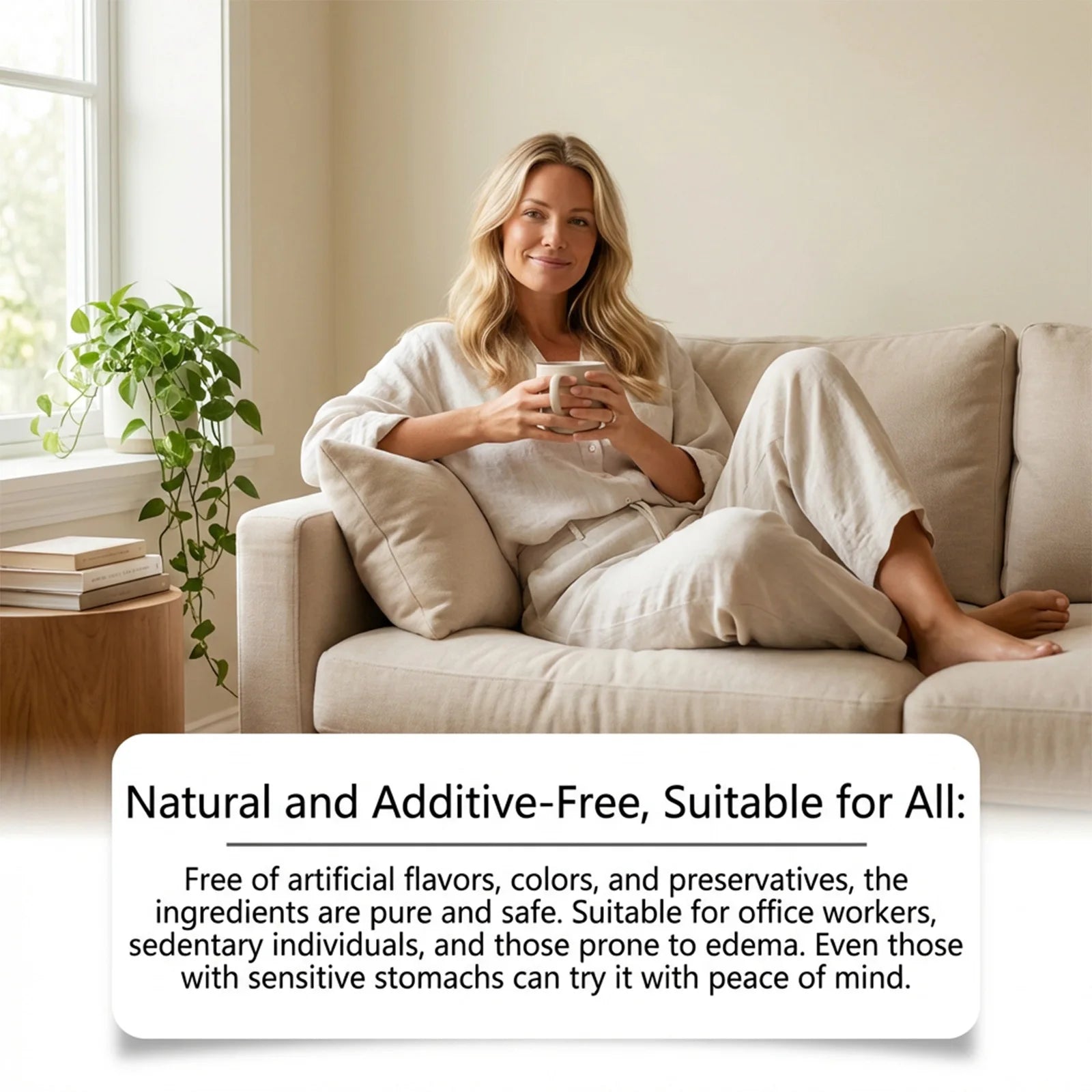 Premium Herbal Tea – Soothes Throat Discomfort & Supports Waist Toning (Portable)