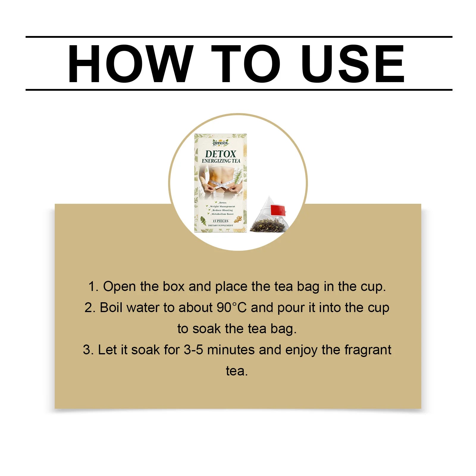 Premium Herbal Tea – Soothes Throat Discomfort & Supports Waist Toning (Portable)