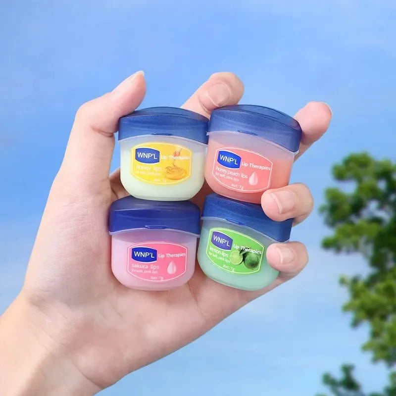 Moisturizing Lip Balm Set – 4/6/8pcs Natural Plant-Based Jelly Lip Care