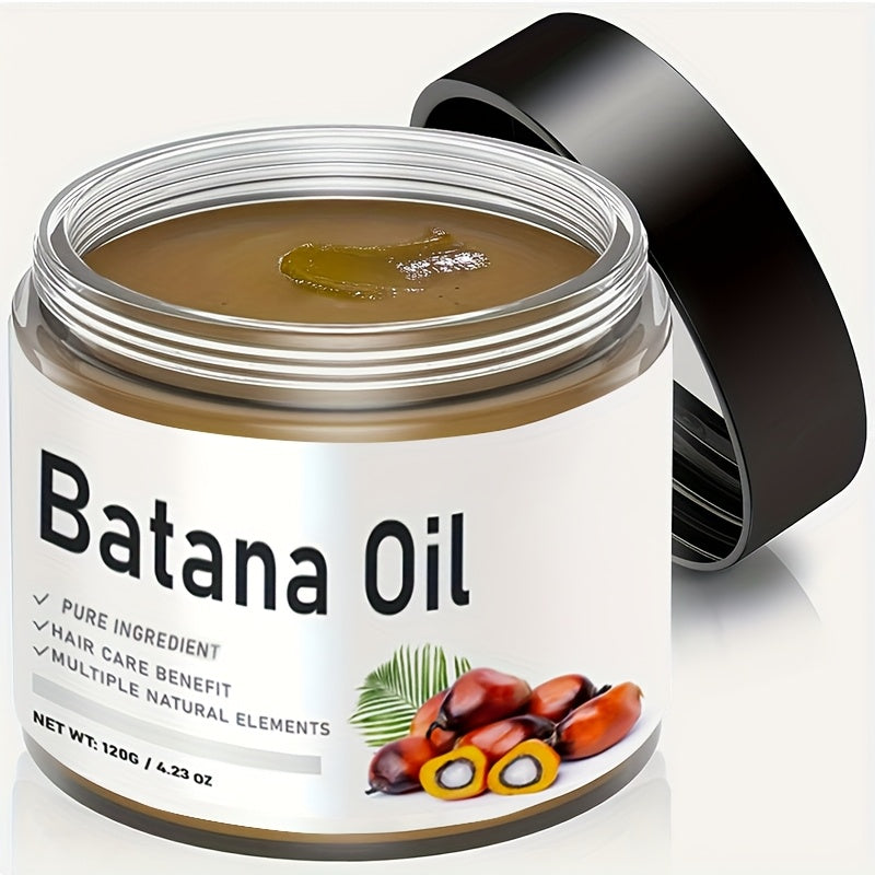 120g Honduras crude oil Batana oil - unrefined, repairing damaged hair and caring for hair shine. Suitable for moisturizing and hair care solutions for all hair types